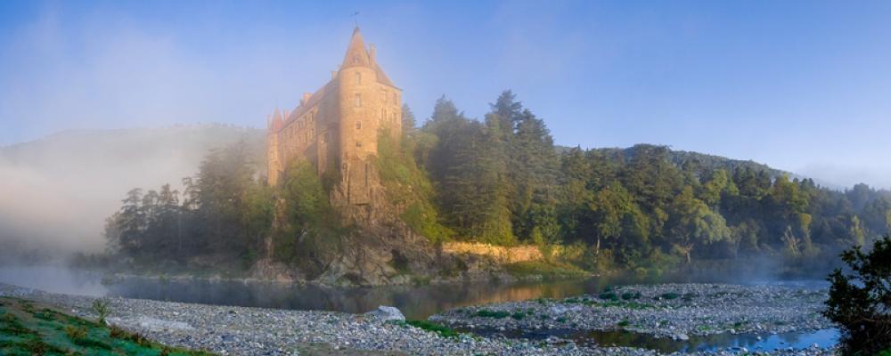 La Loire sous le château de Lavoûte