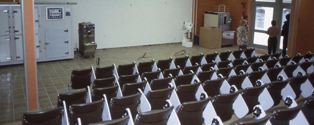 Aménagement de l'amphithéâtre ( 1990 )
